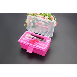 Kit Pen Glue Tweezer With Storage Box
