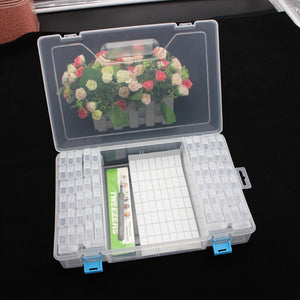 5d Diamond Painting Tools Kit Transparent Plastic Storage Box Jewelry