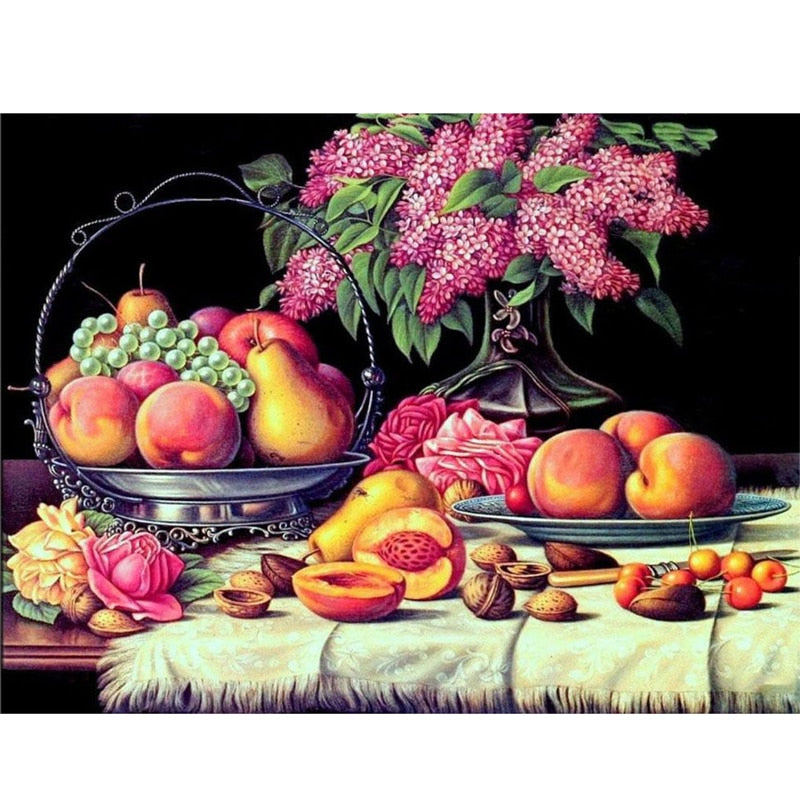 Fruit Kitchen Diamond Embroidery