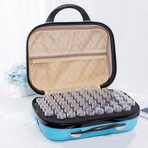 GLymg 132 Bottles Diamond Painting Storage Box