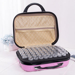 GLymg 132 Bottles Diamond Painting Storage Box