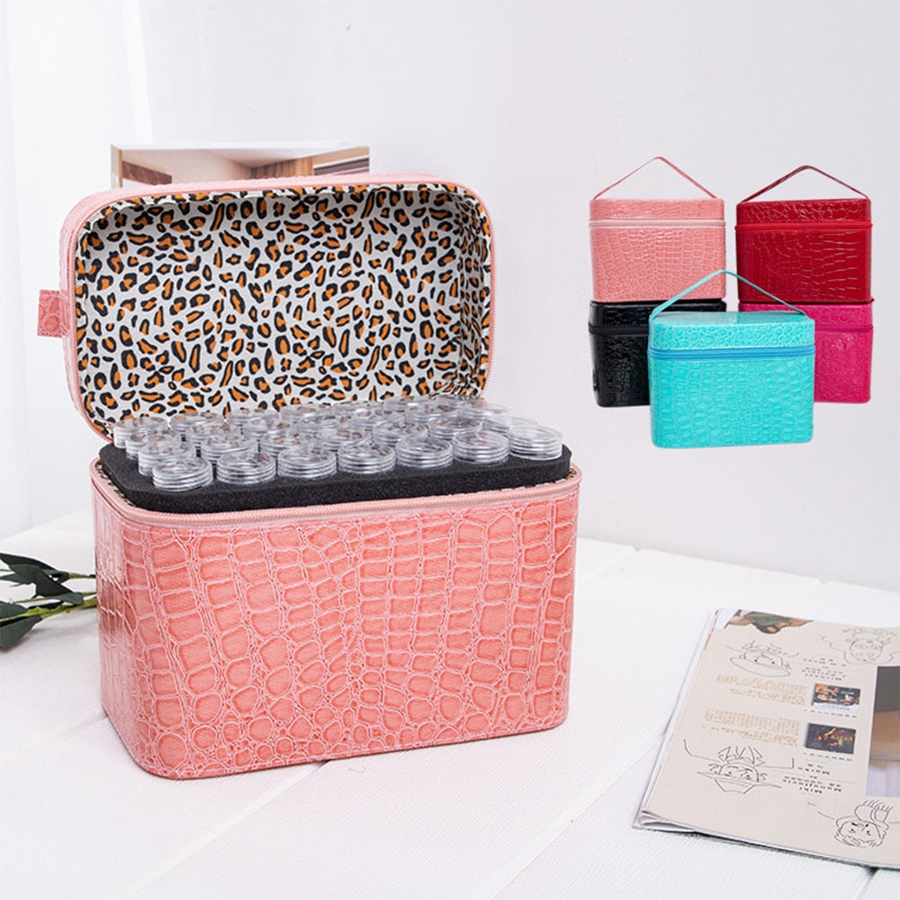 GLymg 5d DIY Diamond Painting Tool Kit Storage Box 84 Grids