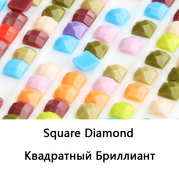 GLymg Diy Diamond Painting Custom Full Square Round Craft