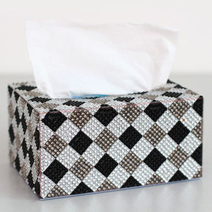 Handmade Storage Box Cartoon Tissue Box Diamond Roll