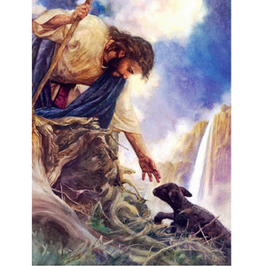 Jesus Redeemer Lamb 5D Diamond Painting