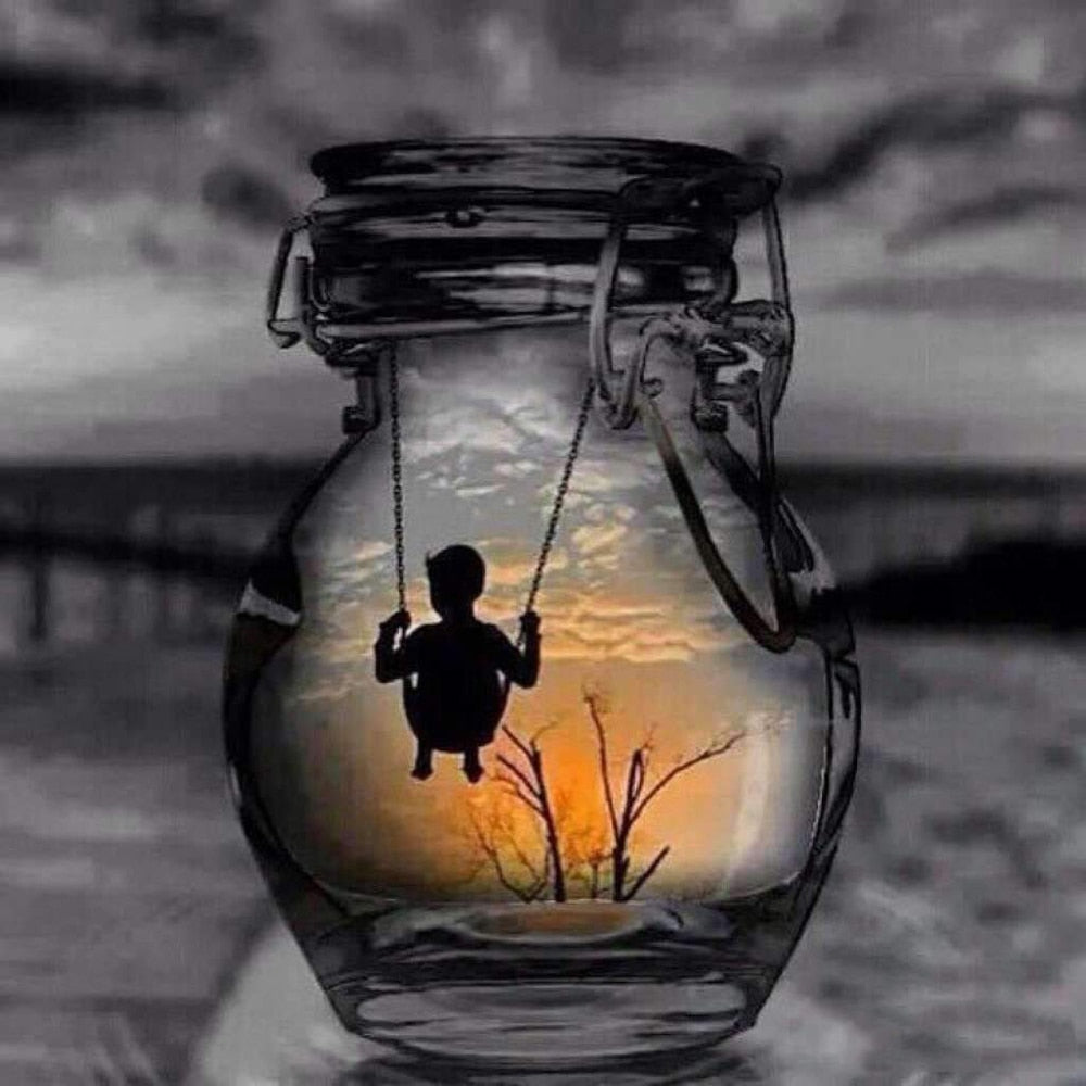 Memories In A Jar Diamond Painting