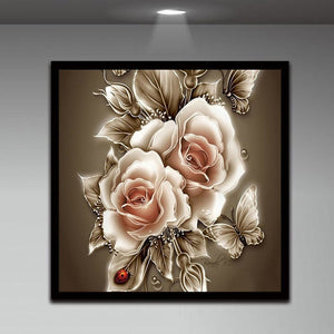 Beautiful Flower 5D Diamond Painting