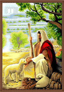 Jesus' sheep Diamond Embroidery