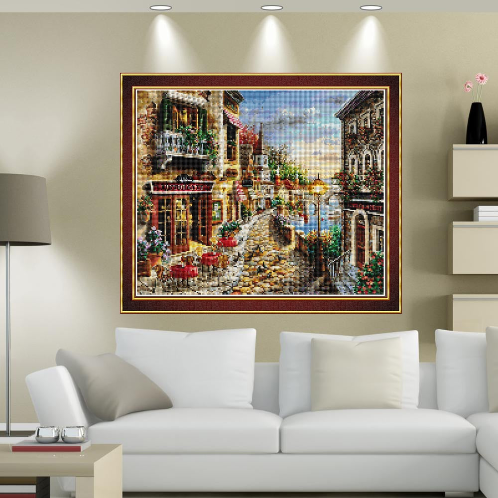 City Street 5D Painting Art