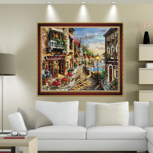City Street 5D Painting Art