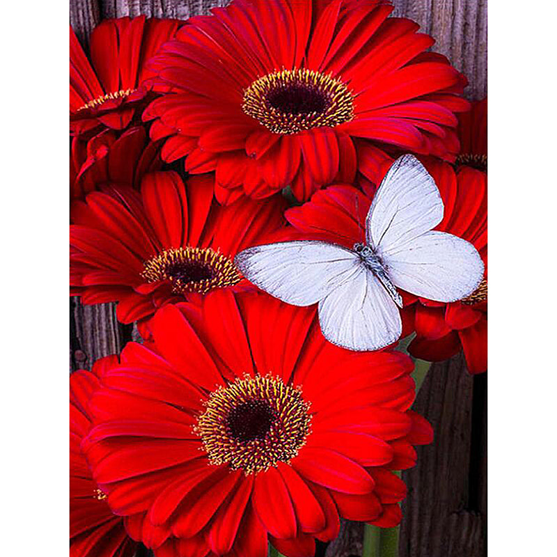 Butterfly Flower Diamond Embroidery