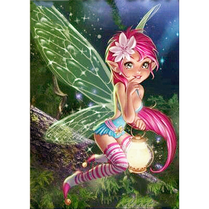 Elf Fairy DIY Mosaic