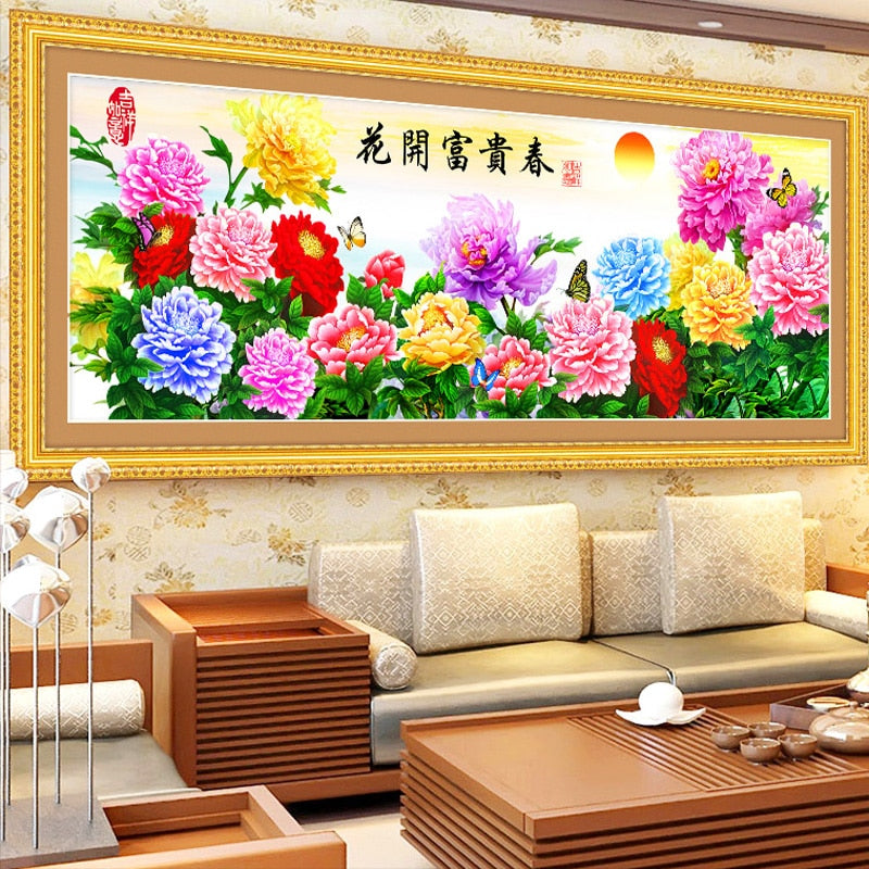 Flowers Diamond Painting Art Kit