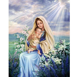 Virgin Mary Christian Religion Diamond Painting