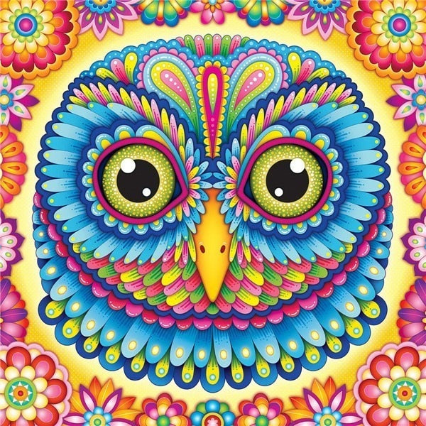 Owl Diamond Mosaic Kit