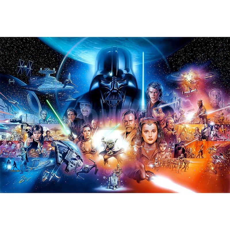 Star Wars Cross Stitch Diamond Painting