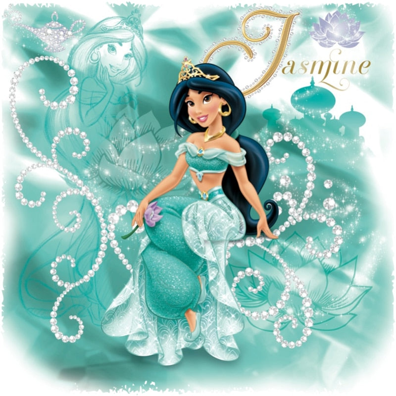 Cartoon Princess Mosaic Diamond Painting Kit