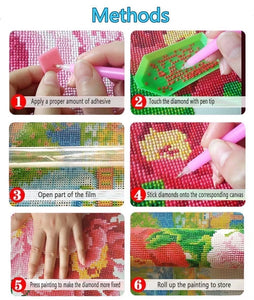 Cartoon Princess Mosaic Diamond Painting Kit