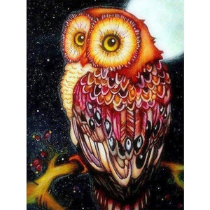 Big-eyed owl Diamond Embroidery