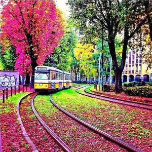 Train 5D Diamond Art