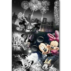 Mickey Mouse Couple 5D Diamond Painting