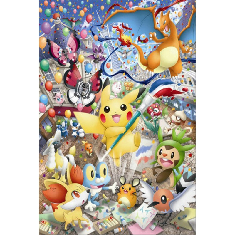 Pokemon Cross Stitch Kit Art