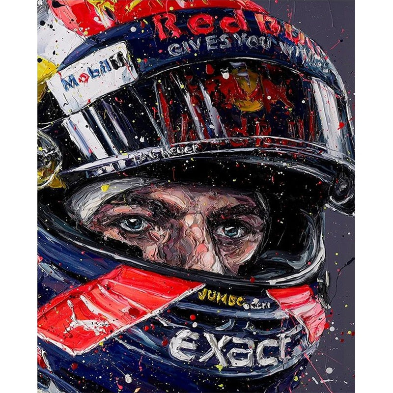 F1 Racer 5D Diamond Painting Kit