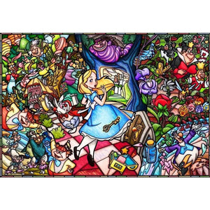 Stitch Alice in Wonderland Diamond Painting