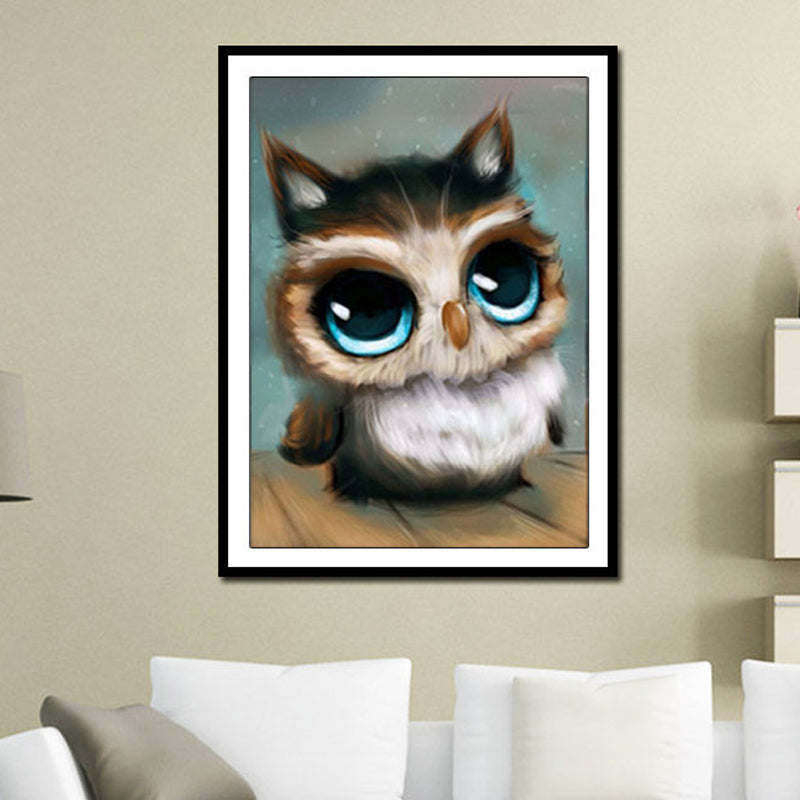 Owl Cartoon Diamond Painting