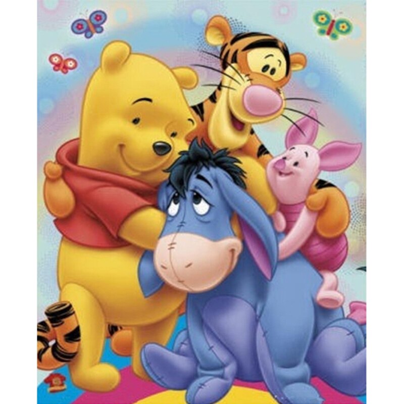 Winnie the Pooh Family 5D Diamond Painting