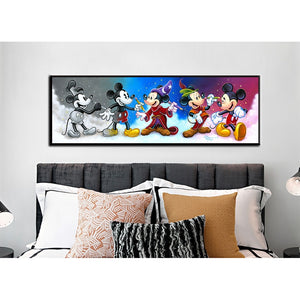 Mickey Mouse Cartoon Animal Art