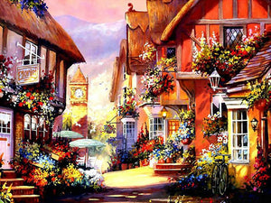 Castle Villa Diamond Painting