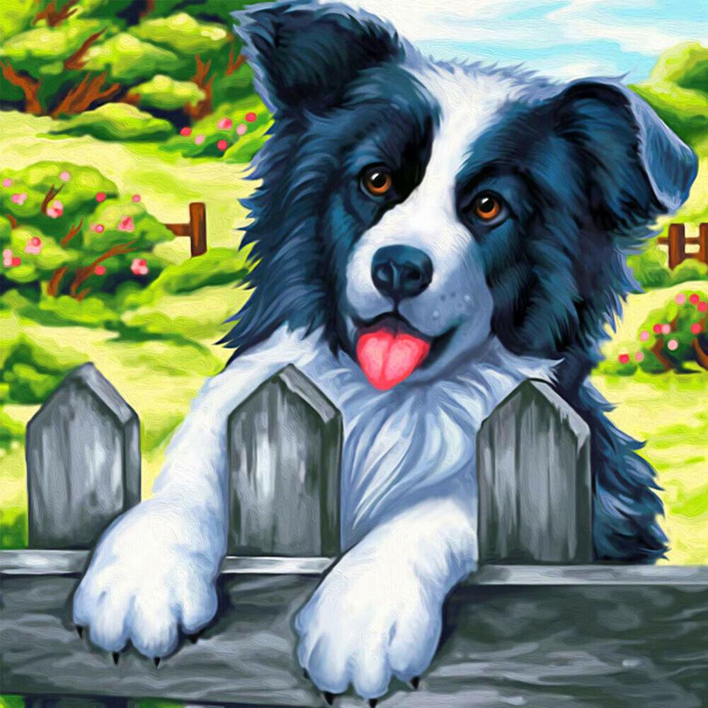 Lovely Dog 5D DIY Diamond Painting