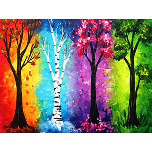 Season Tree Diamond Painting