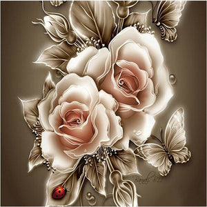 Beautiful Flower 5D Diamond Painting