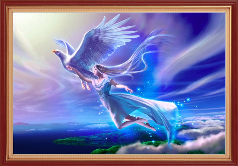 Dream Angel Pigeon Diamond Painting