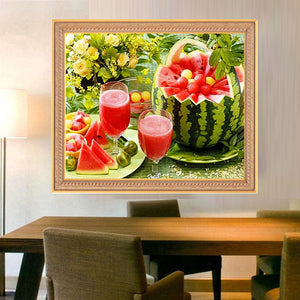 Watermelon Juice Diamond Painting