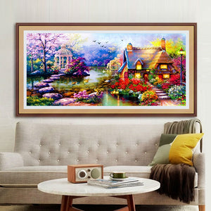 European-Style Garden Painting Art