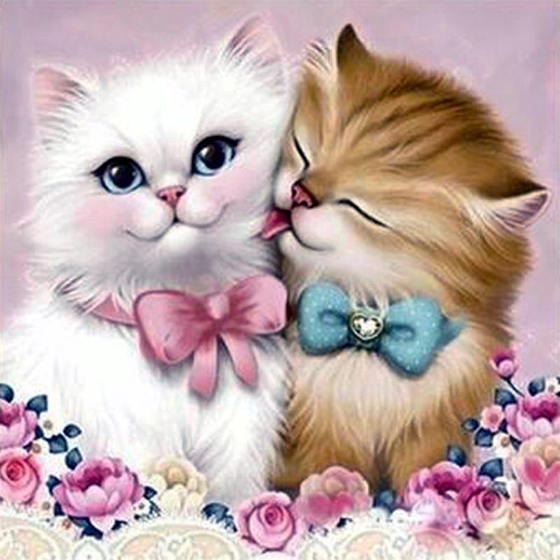 Cute Cat 5D Wall Art